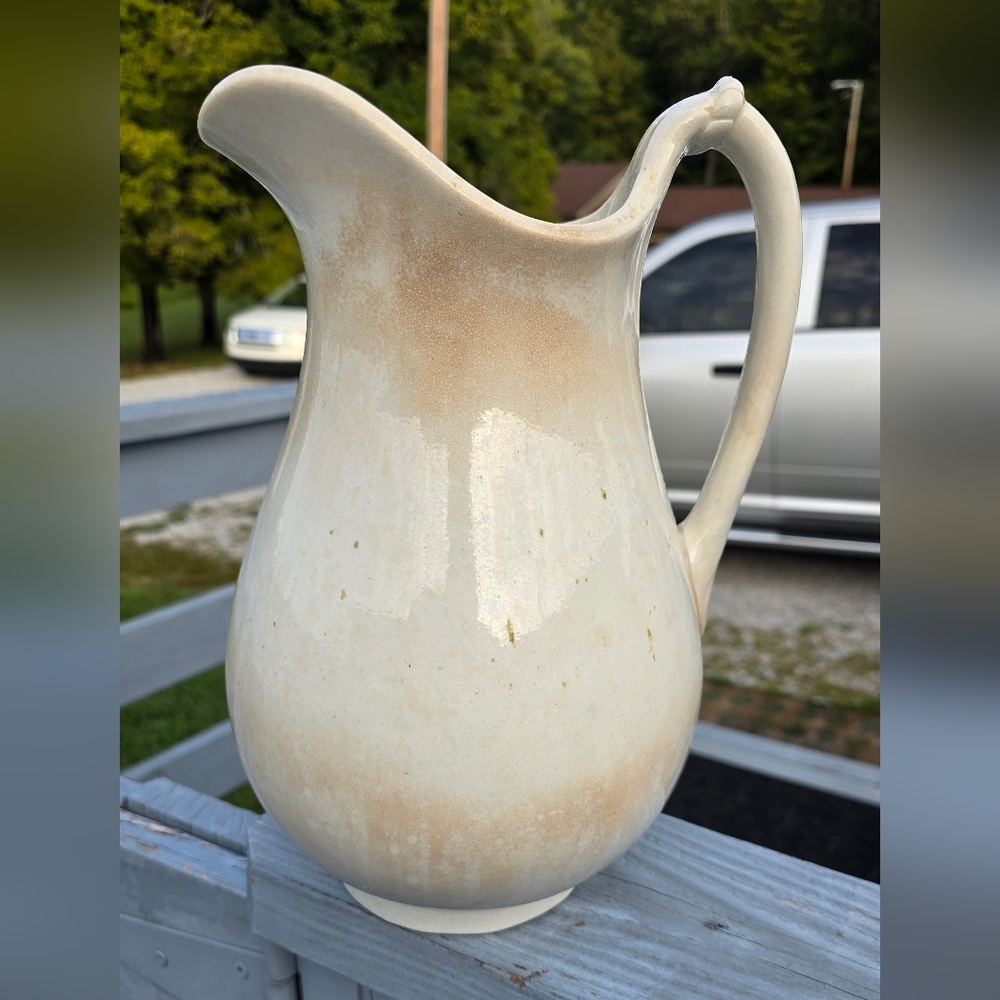 Large Ironstone Pitcher